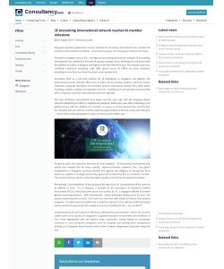 3E Accounting International Network Achieves 60-Member